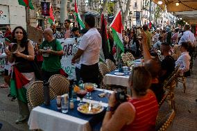 Moviment Global a Gaza Protest - Barcelona