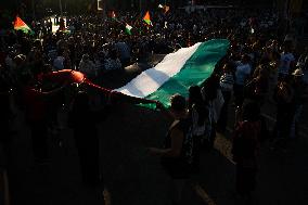 Moviment Global a Gaza Protest - Barcelona