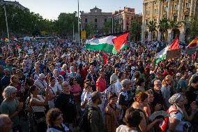 Moviment Global a Gaza Protest - Barcelona