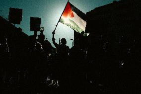Moviment Global a Gaza Protest - Barcelona