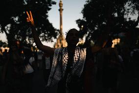 Moviment Global a Gaza Protest - Barcelona