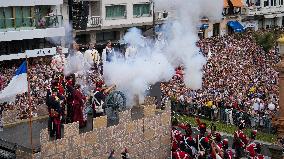 Cannon Shot Of San Sebastian Festivities - Spain