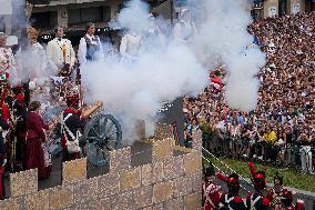Cannon Shot Of San Sebastian Festivities - Spain