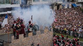 Cannon Shot Of San Sebastian Festivities - Spain