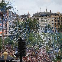 Cannon Shot Of San Sebastian Festivities - Spain