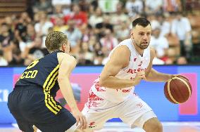 BASKET - Amichevole - Poland vs Sweden