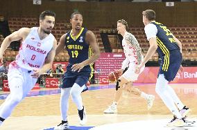 BASKET - Amichevole - Poland vs Sweden