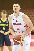 BASKET - Amichevole - Poland vs Sweden