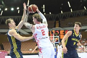 BASKET - Amichevole - Poland vs Sweden