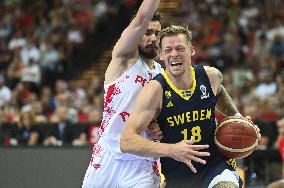 BASKET - Amichevole - Poland vs Sweden