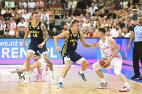 BASKET - Amichevole - Poland vs Sweden