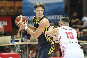 BASKET - Amichevole - Poland vs Sweden