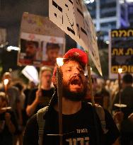 Gaza City Takeover-Protest - Tel Aviv