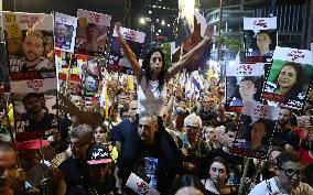 Gaza City Takeover-Protest - Tel Aviv