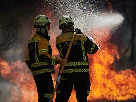 INFONA Plan Level 2 Upgrade Following Carcastillo Forest Fire - Spain