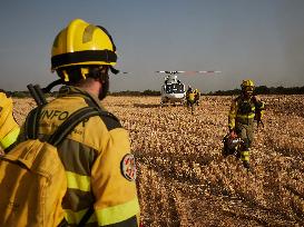 INFONA Plan Level 2 Upgrade Following Carcastillo Forest Fire - Spain