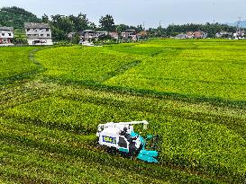Sself Driving Harvester
