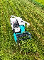 Sself Driving Harvester