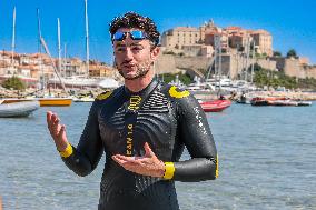 Noam Yaron Attempts to Swim the 180 Km from Calvi to Monaco