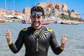 Noam Yaron Attempts to Swim the 180 Km from Calvi to Monaco