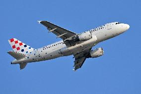Fiumicino, Italy, Aircraft to Fiumicino Airport