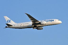 Fiumicino, Italy, Aircraft to Fiumicino Airport