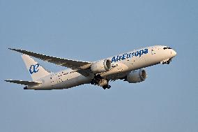Fiumicino, Italy, Aircraft to Fiumicino Airport