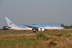 Fiumicino, Italy, Aircraft to Fiumicino Airport