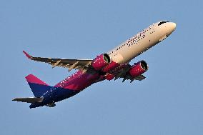 Fiumicino, Italy, Aircraft to Fiumicino Airport