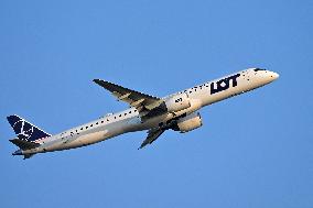Fiumicino, Italy, Aircraft to Fiumicino Airport