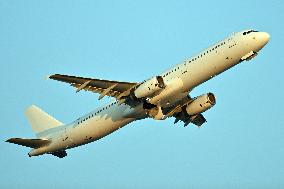 Fiumicino, Italy, Aircraft to Fiumicino Airport