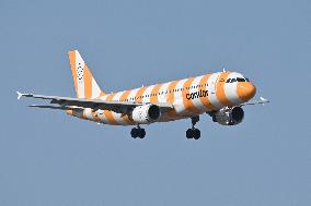 Fiumicino, Italy, Aircraft to Fiumicino Airport