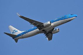 Fiumicino, Italy, Aircraft to Fiumicino Airport