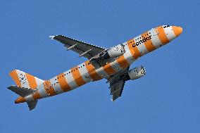 Fiumicino, Italy, Aircraft to Fiumicino Airport