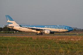 Fiumicino, Italy, Aircraft to Fiumicino Airport