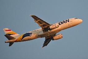 Fiumicino, Italy, Aircraft to Fiumicino Airport