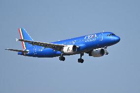 Fiumicino, Italy, Aircraft to Fiumicino Airport