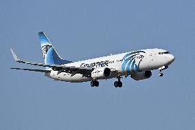 Fiumicino, Italy, Aircraft to Fiumicino Airport