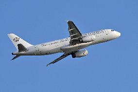 Fiumicino, Italy, Aircraft to Fiumicino Airport