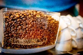 Illustration - Coffee beans