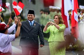 Peru President Visits Jakarta - Indonesia