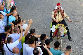 Donkey Race in Roum - Lebanon
