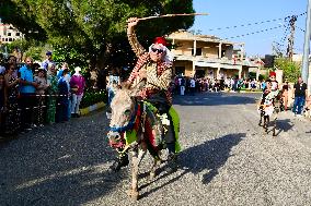 Donkey Race in Roum - Lebanon