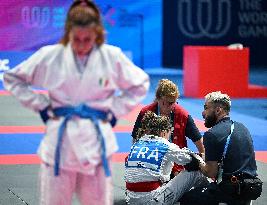 2025 World Games - Estelle Gaspard Wins Gold in Ju-Jitsu
