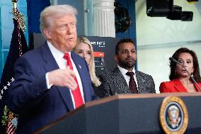 Donald Trump Holds A Press Conference - Washington DC