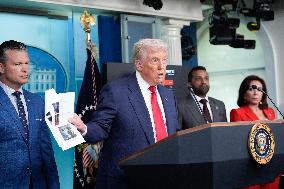 Donald Trump Holds A Press Conference - Washington DC