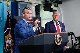 Donald Trump Holds A Press Conference - Washington DC