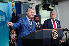 Donald Trump Holds A Press Conference - Washington DC