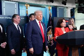 Donald Trump Holds A Press Conference - Washington DC