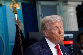 Donald Trump Holds A Press Conference - Washington DC